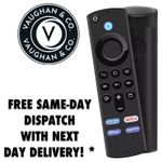 AMAZON FIRE TV VOICE REMOTE CONTROL REPLACEMENT 3RD GENERATION NETFLIX PRIME