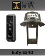 The Original Oasis Bucket Hat Doorbell, Fits Eufy e340 Secure Sun/Rain Shade