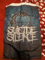 Suicide Silence You Can't Stop Me Oroboros Flag Cloth Official Merchandise