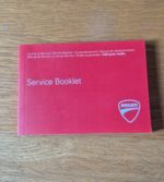 Ducati Motorcycle Service Book Blank Multi Language