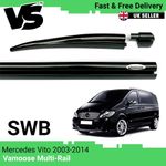 VAMOOSE MULTI AWNING RAIL SWB MERCEDES BENZ VITO W639 2003-2014 CAMPER C-TRACK