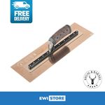 14"/16"/18" Regal & Barnes Gold Hardened Stainless Steel MidFlex Trowel Leather