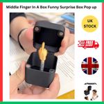 Middle Finger In A Box Funny Surprise Box Pop up Christmas Novelty Fun Gifts..