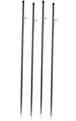 4 x CARAVAN AWNING CANOPY UPRIGHT TELESCOPIC SUPPORT LEG POLES tent camping