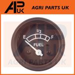 Universal Classic Car Boat Motorcycle Dumper Digger Forklift Black Fuel Gauge