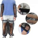 Anti-mosquito Breathable Leg Cover Outdoor Hiking Camping Mesh Arm Mosquito Net.