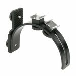 C-Shaped Off Camera 2X Flash Hotshoe Bracket Mount For DSLR UK Seller