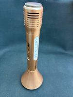 Boombeatz Gold Rechargeable Karaoke Microphone (TF card required for playback)