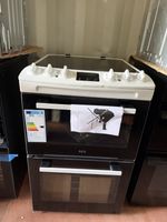 AEG 5000 SurroundCook CCX1530ACW 55 cm Electric Ceramic Cooker - White