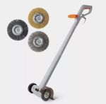 VonHaus Corded Electric Weed Sweeper, designed to remove weeds,moss, and debris