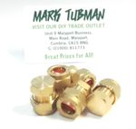 8,10,15,22mm Compression Brass Blank Stopend Cap Fitting for Copper/Plastic Pipe