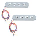  2pcs Range Hood Control Panel - Kitchen Hood 4 Key Control Panel Easy Install