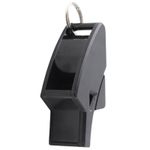 (Black)Referee Dolphin Whistle Sturdy Resounding Crisp Portable HE