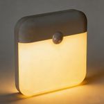 GEU Motion Sensor Light Indoor USB Rechargeable 10 x 1 x 5 cm, Warm White