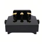 Black Adjustable Piano Pedal Extender For Children, 13.5-23cm Lift