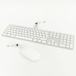 Apple Keyboard & Mouse A1243 A1152 UK Wired For iMac, Mac Pro & Mac Mini - VGC