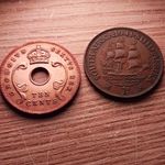 2-Coin Lot: 1951 East Africa 10 Cents & 1941 South Africa 1 Penny (GV1)