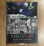 Coldplay Music of the Spheres World Tour Vancouver Poster Print #/900 official
