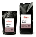 Traditional Drum Roasted Spanish Blend Fresh Coffee Beans / Ground House blend