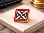 Kaviani Flag Lapel Pin – Derafsh Kaviani Pin, Ancient Persian Symbol Unity Pin