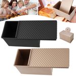 Rectangle Non-stick Toast Box Kitchen Bread Loaf Tin Pan Mold Baking Tool w/ Lid