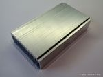 Medium Aluminium Heatsink - Electronics-Amplifier-Audio Projects - 120x69x27mm.