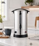 20 Litre Electric Stainless Steel Catering Water Boiler Tea Urn Commercial