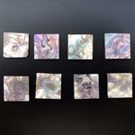 10x Abalone Inlay 1"x1"x5/64" (25x25x2mm) Craft Guitar