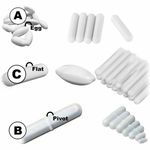 Stirrer Bar 6mm to 100mm Teflon Coated Magnetic Stirrer Bars A B C Magnetic Flow