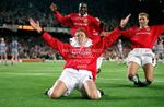 1999 CHAMPIONS LEAGUE OLE GUNNAR SOLSKJAER PHOTO MANCHESTER UNITED MAN UTD PRINT
