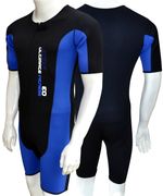 AQF Neoprene Sauna Suit Shirt Shorts MMA Gym Sweat Weight Loss Training Suit