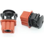 Easy to Install Upper Radiator Mount for Mercedes W204 W211 W216 E320 Set of 2