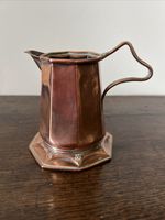 arts and crafts copper jug