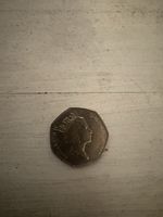 1978 old edition royal  Britannia 50 pence 