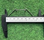 Genuine Elite Stainless Steel W Greenhouse Glazing Clips - Wire Clips x50
