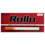 5*200=1000 ROLLO RED ULTRA SLIM 6.5mm EMPTY CIGARETTE TUBES NEW PRODUCT ! !