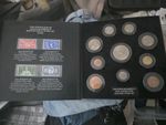 Queen Elizabeth II 1953 Coronation complete British Coin And Stamp Set 