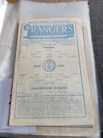 Rangers v Dunfermline Athletic 10 Oct 1959 League