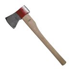 MFH Wooden Handle Axe Large Brown 12cm Woodwork Bushcraft Camping Tools