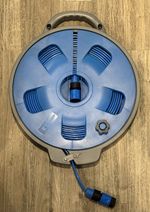 Brunner Boat Caravan Motorhome Roll On 2 Flat Blue Food Grade Hose Reel 15Metres