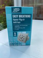 Boots vapour plug-in refill pack 5pads new easy breathing