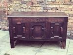 Large Oak Chest / Trunk. 18th Century.