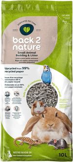 Back 2 Nature Bedding and Litter, (10l) Highly Absorbent 10 l (Pack of One) 