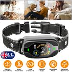 Smart Dog Anti Bark Collar Electric Shock Collar Pet Stop Bark Collar Waterproof