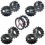 Motocaddy Electric Golf Trolley Hedgehog Winter Spiked Rear Wheels Pair Pack