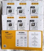 12 x giffgaff SIMs Giff Gaff UK Nano/Micro/Standard 3-in-1 SIM **FAST DELIVERY**