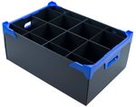 Gin Cocktail Glass Storage Box - 8 Cell - H220 x D120mm from NV Boxes