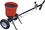 Push Lawn Fertliser Seed Salt Grit Spreader 25l Capacity -Flow Rate Control