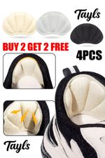 8PCS Back of Heel Cushion Inserts Mesh Heel Grips Pads for Boots Loose Shoes