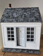 Hand Built And Hand Painted 12th Scale Dollhouse By Julie Bennett
